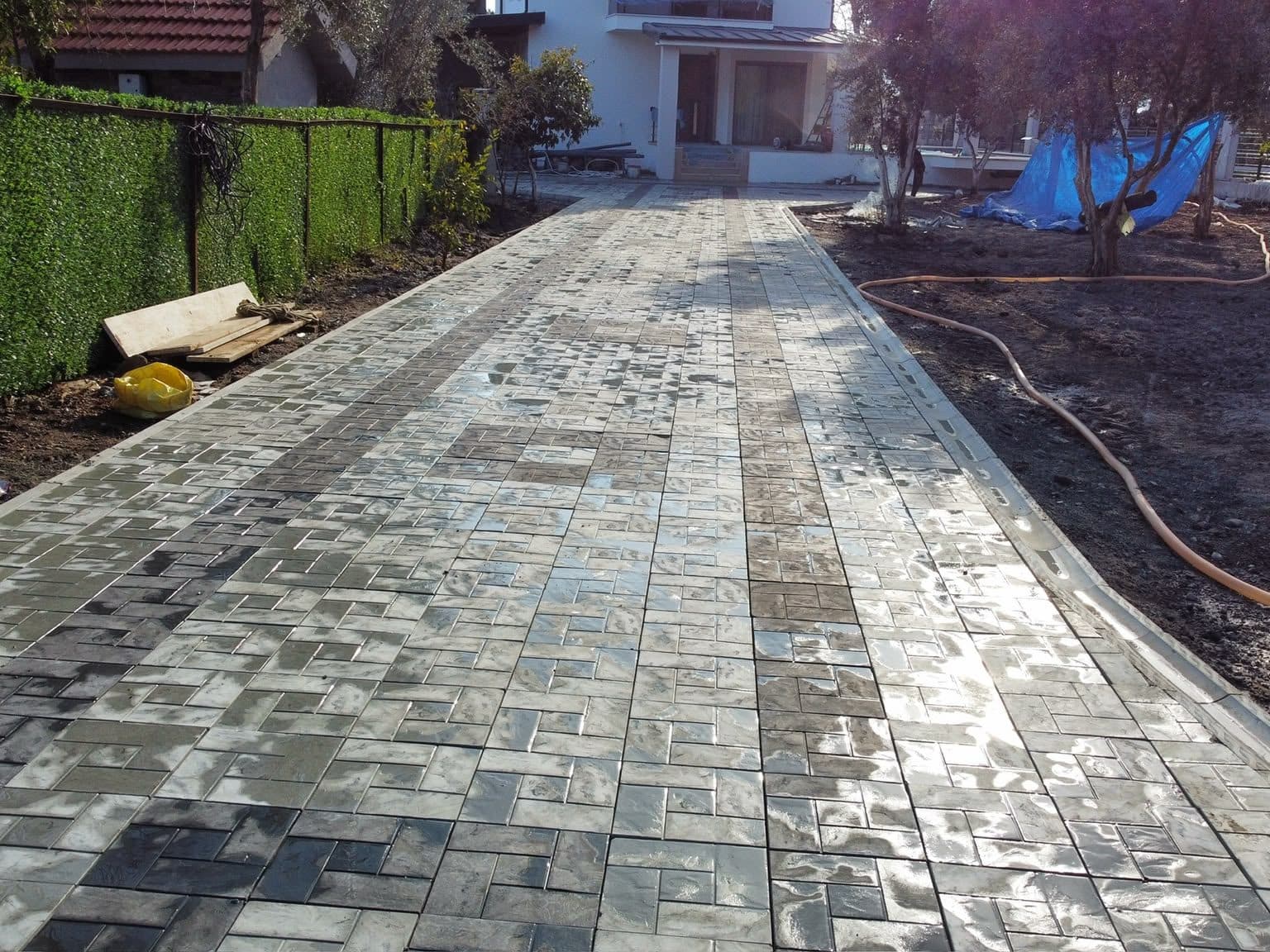 Site İçi Yol Döşemesi